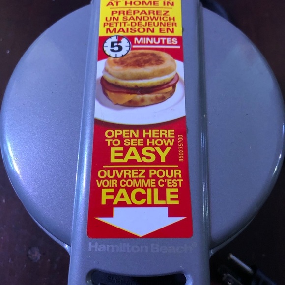 Breakfast Sandwich Maker. - Picture 2 of 5